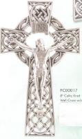 8" CELTIC KNOT WALL CROSS
